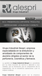 Mobile Screenshot of alespri.com